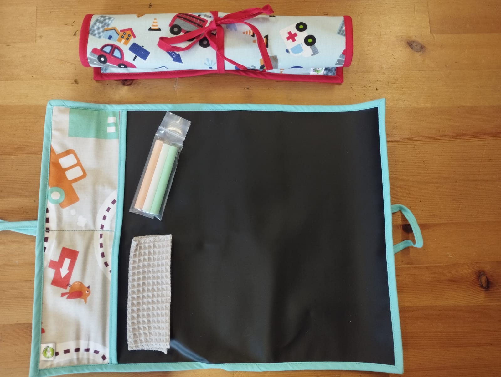 Pizarra enrollable de ropa