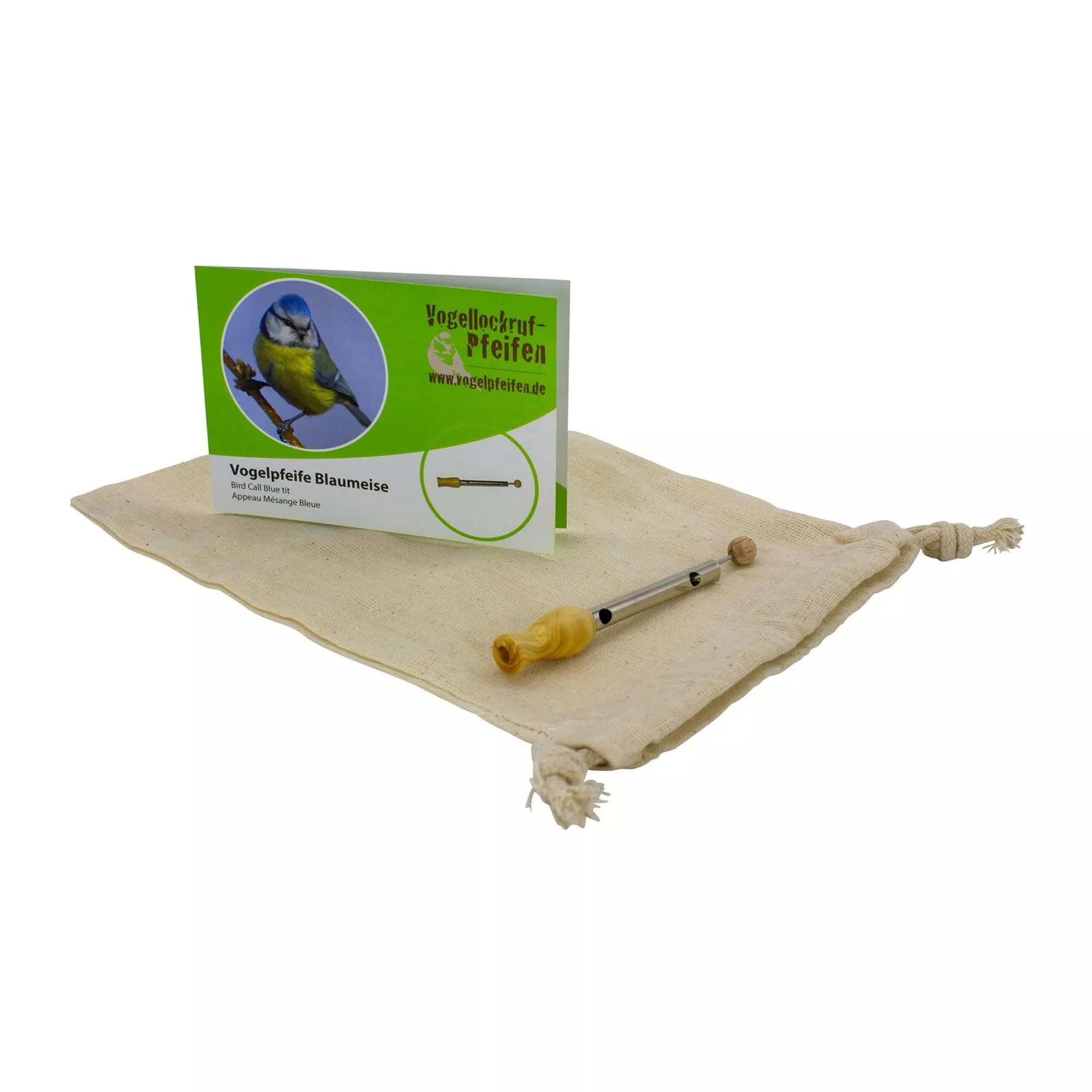 Xiulet d'ocell Mallerenga blau