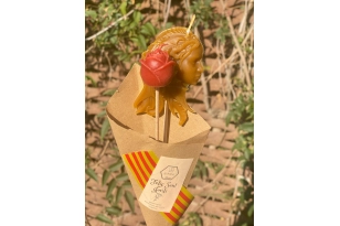 Vela Rosa con princesa