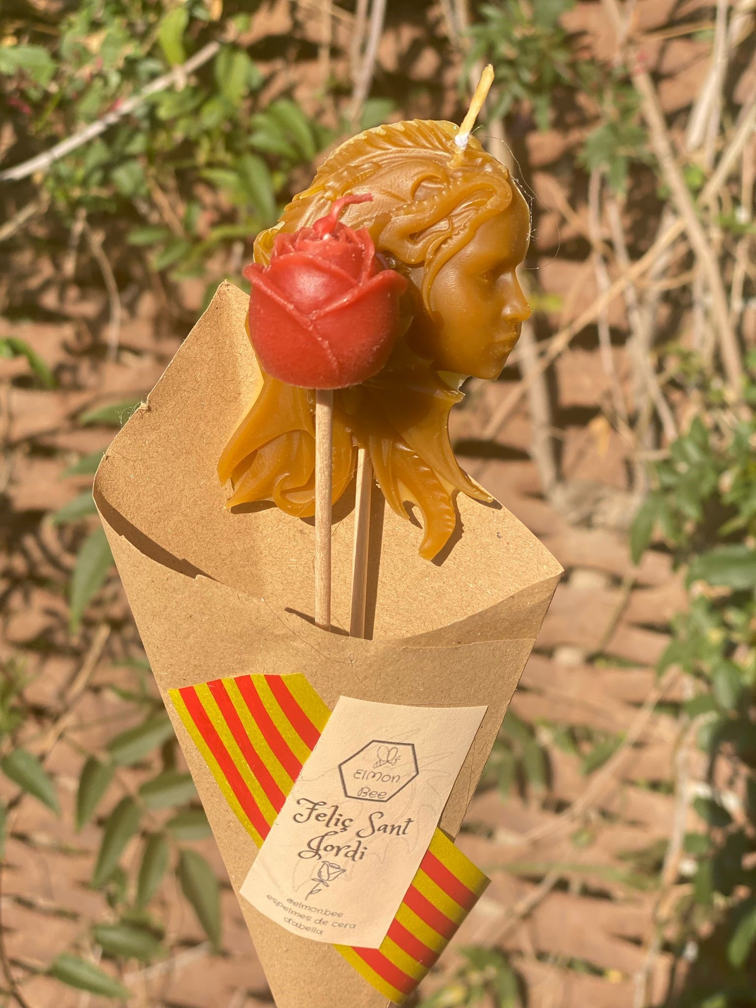 Vela Rosa con princesa