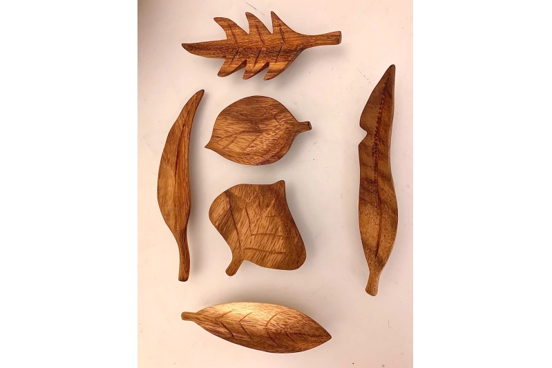 Fulla de fusta Papoose