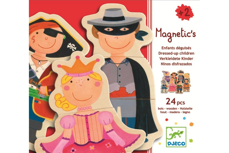 Magnéticos niños disfrazados