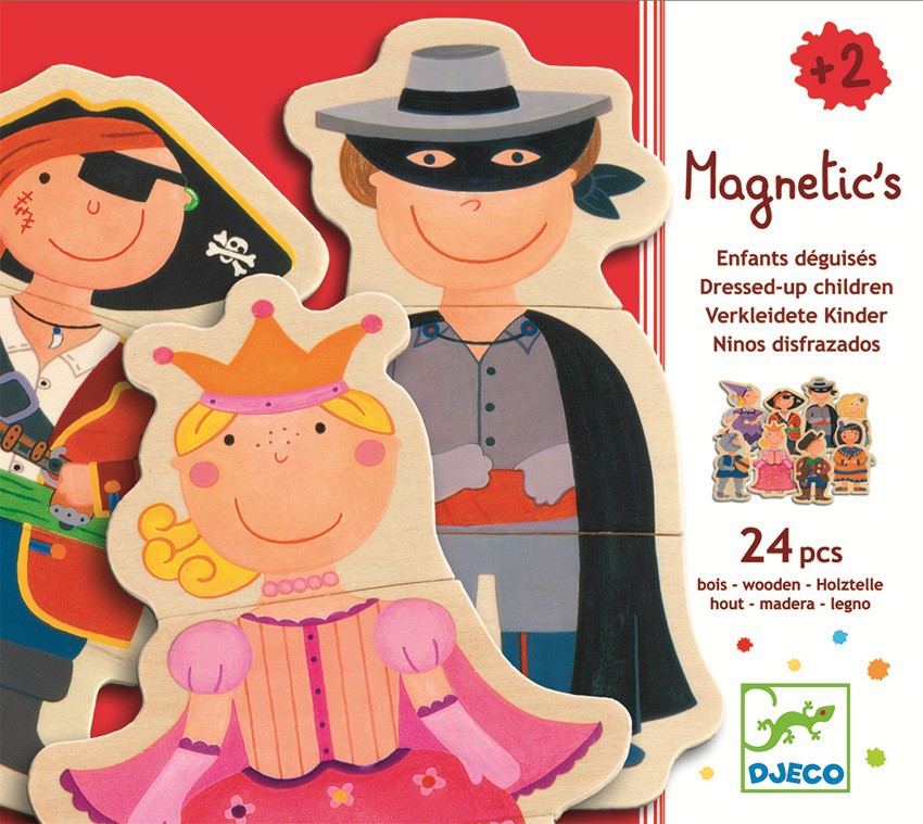 Magnéticos niños disfrazados