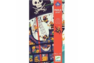 Puzzle observacion Barco pirata 36  piezas