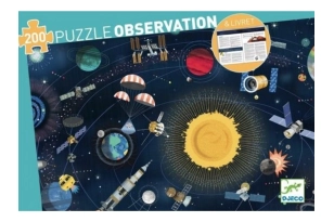 ROMPECABEZAS OBSERVACIÓN EL ESPACIO 200 PIEZAS