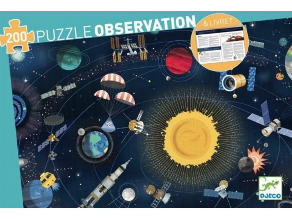 ROMPECABEZAS OBSERVACIÓN EL ESPACIO 200 PIEZAS