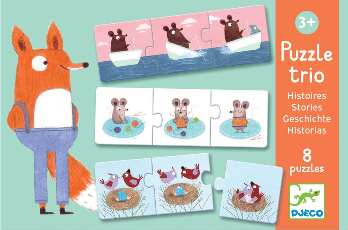 Mi primer rompecabezas trío historias