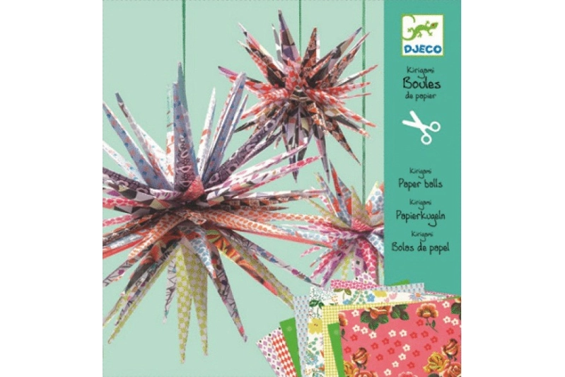 KIRIGAMI BOLAS DE PAPEL