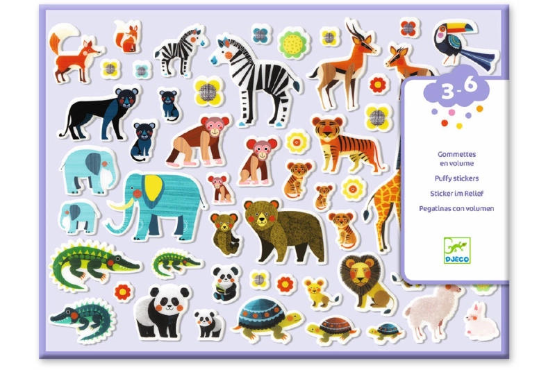 ADHESIVOS CON RELIEVE MADRES E HIJOS