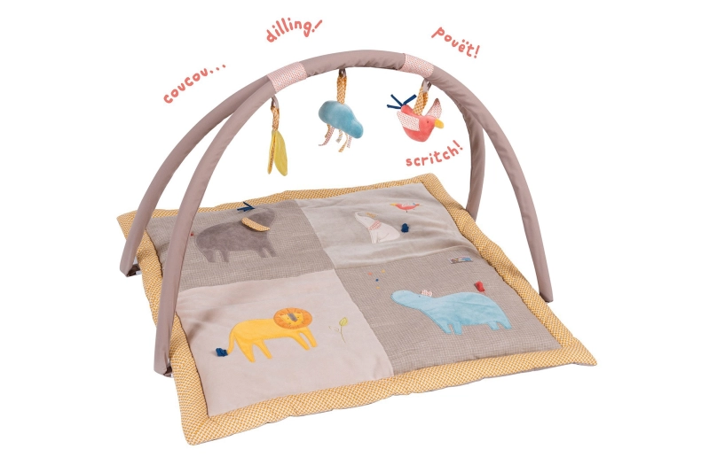 Manta amb arc d'activitats