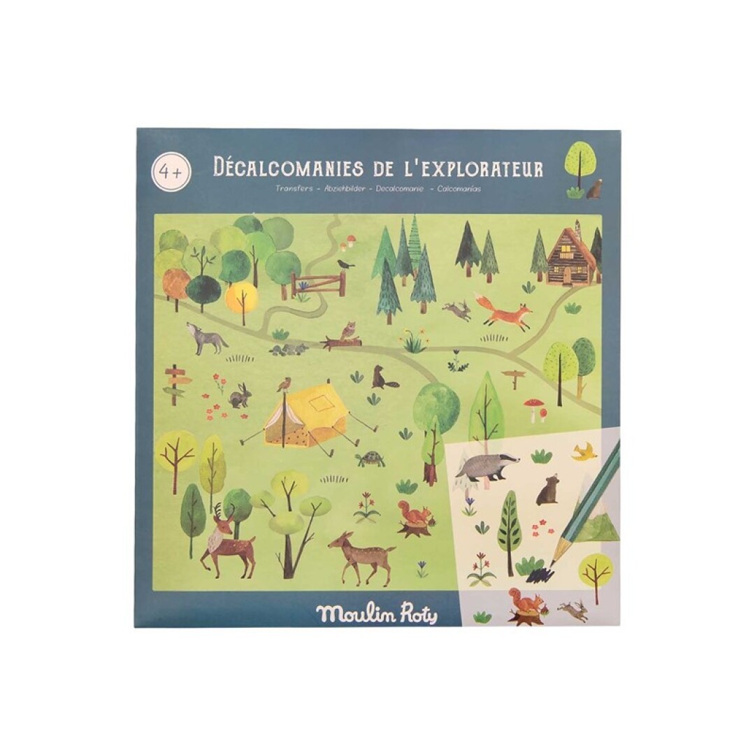 CALCOMANIA EXPLORADOR