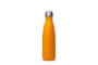 BOTELLA DE ACERO INOXIDABLE NARANJA 500 ml