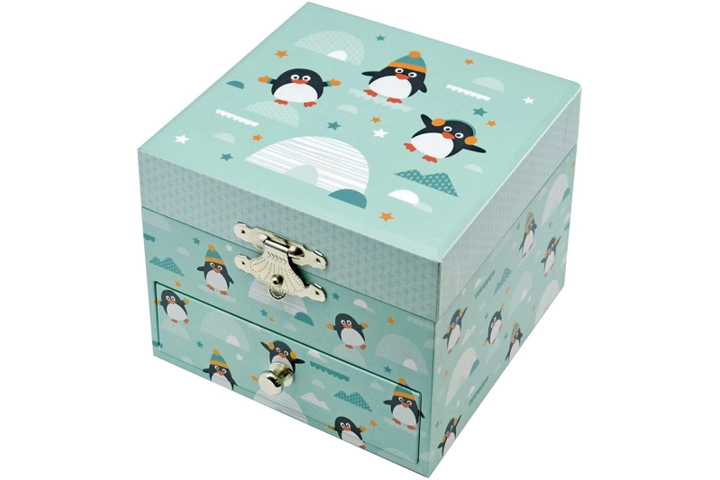 CAJA DE MÚSICA PINGÜINOS