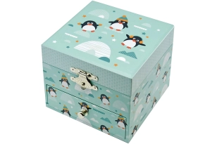 CAJA DE MÚSICA PINGÜINOS