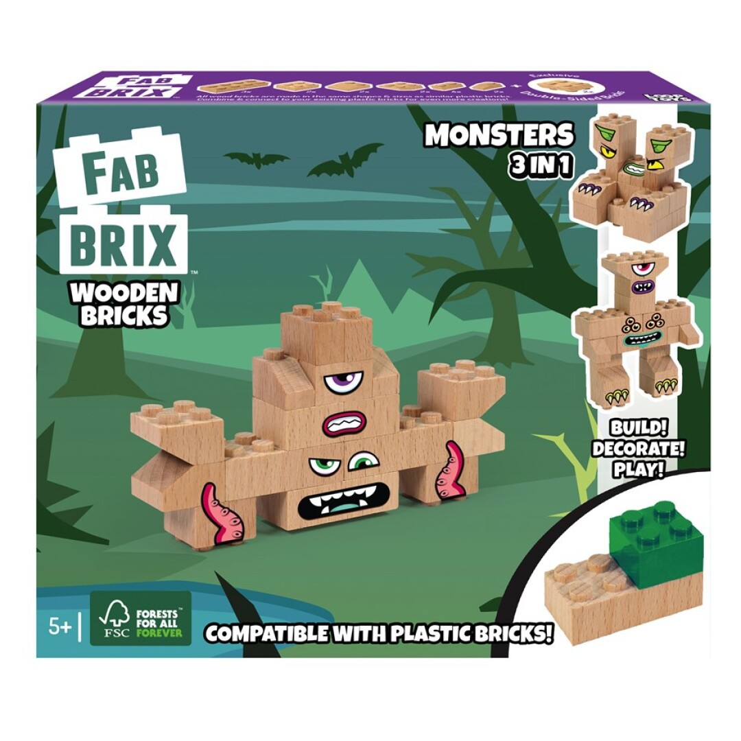 FAB BRIX MONSTRES (17 peces)