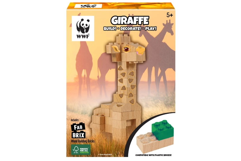 FAB BRIX WWF GIRAFA (44 peces)