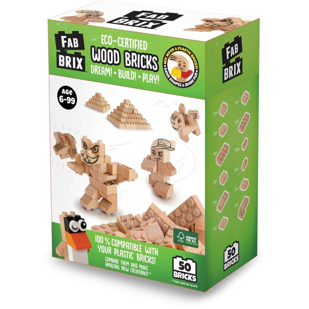 FAB BRIX NATURAL ECO-PACK  50 peces