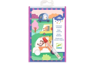 Pintar con agua en la carretera