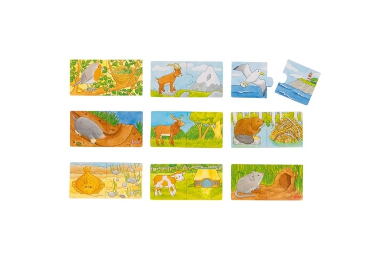 Mi primer rompecabezas duo ¿Dónde  vives?