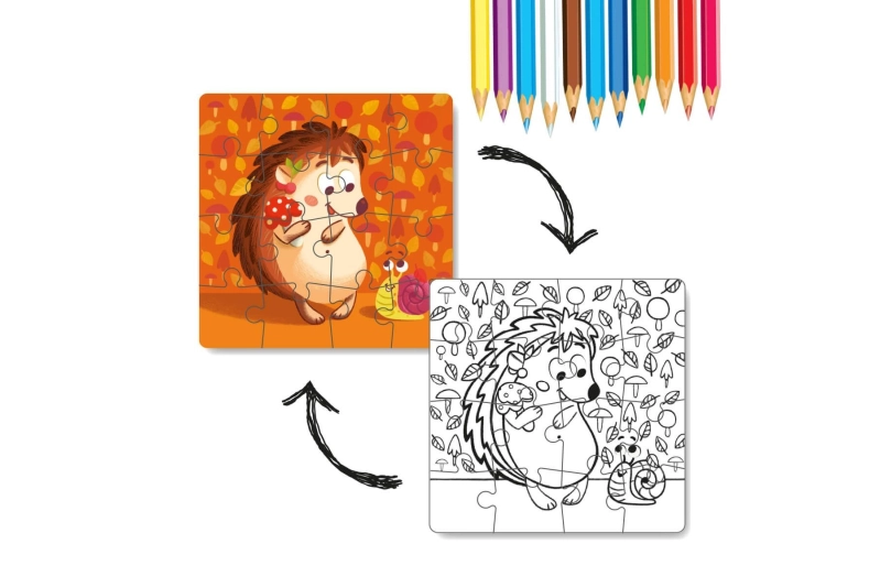 PUZLE PER PINTAR 2 EN 1 ERIÇÓ
