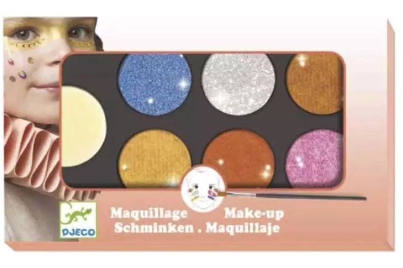 Maquillaje brillante