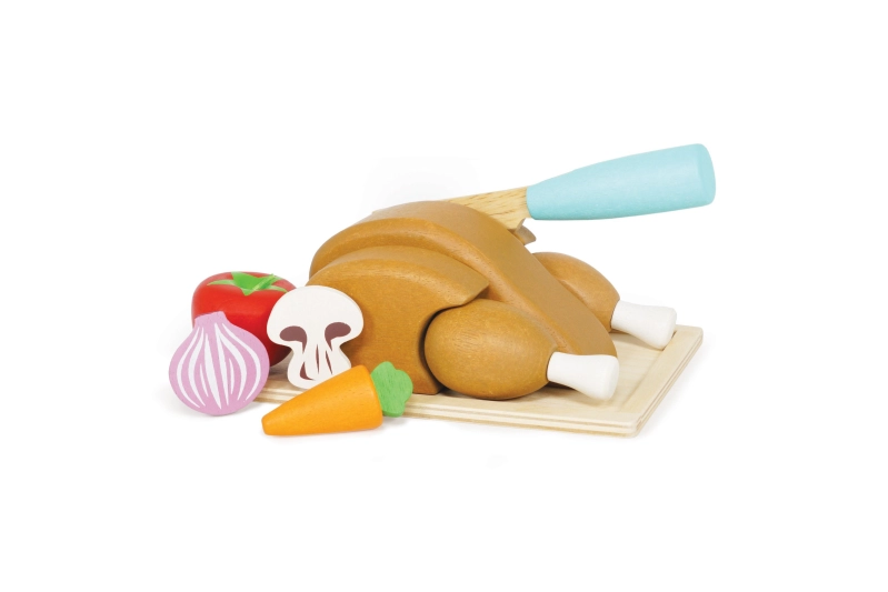 POLLO ASADO DE MADERA