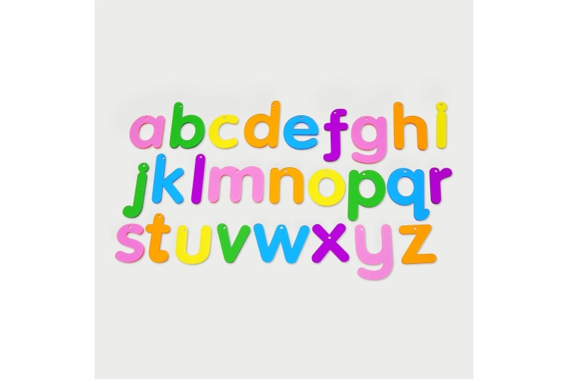 Letras acrílicas Arcoiris