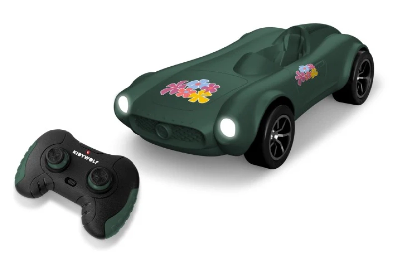 Coche teledirigido Kidywolf verde