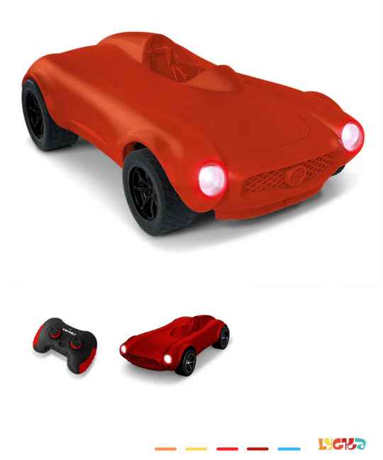 Coche teledirigido Kidywolf rojo