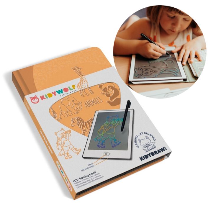 Kidydraw pizarra animales