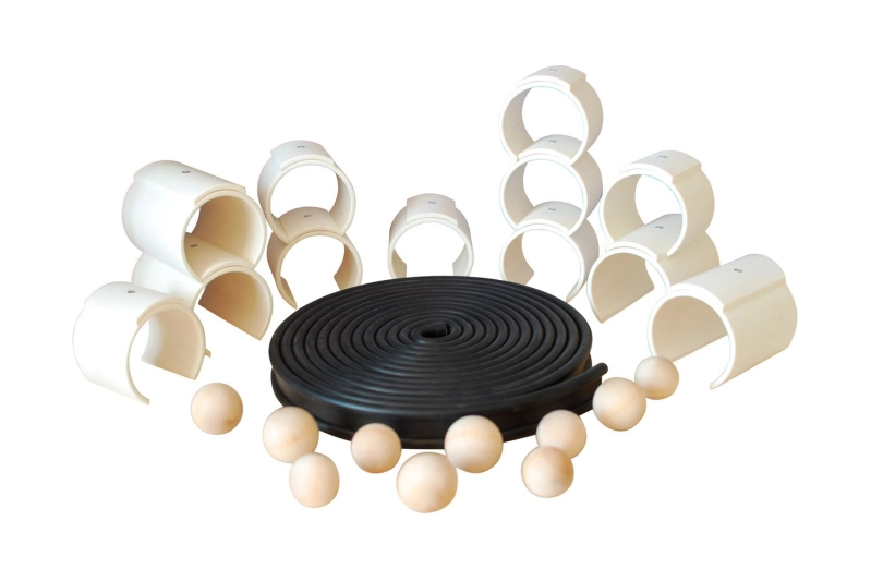 Kit de Pista de pelotas de goma