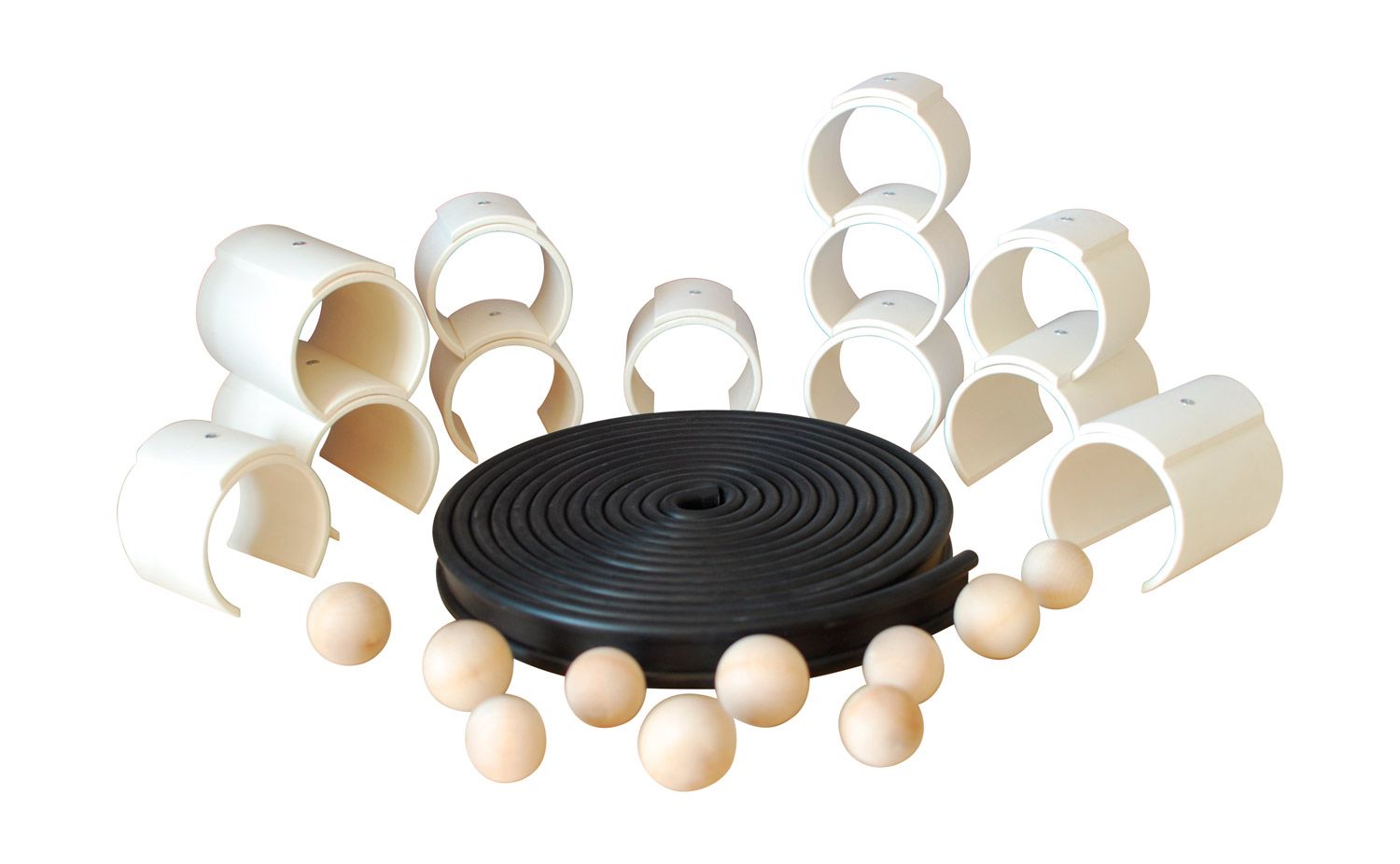 Kit de Pista de pelotas de goma