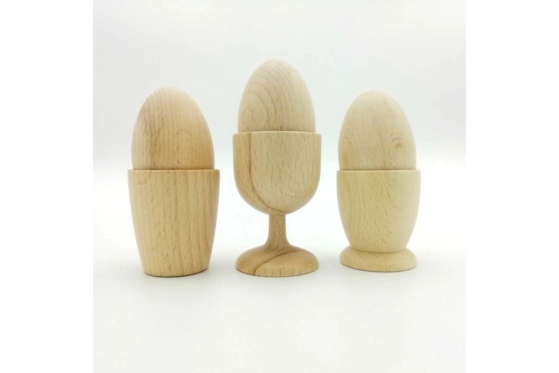 Huevo de madera 40x60 mm