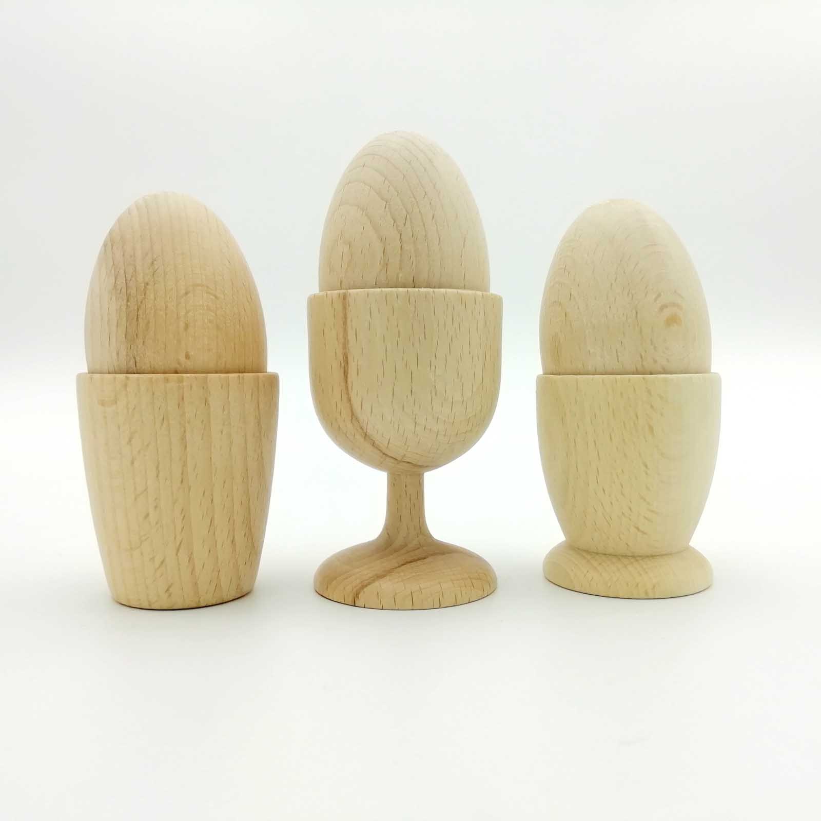 Huevo de madera 40x60 mm