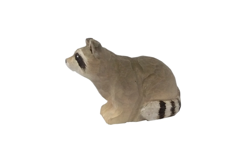 Mapache de madera Wudimals