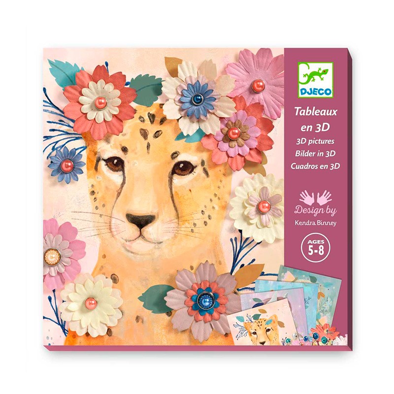 Taller papel creativo coronas de flores