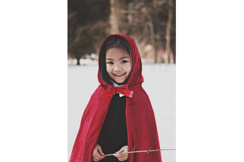 Capa de la Caperucita Roja – Talla 7-8 años