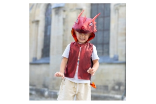 Armilla de drac vermell – Talla 5-6 anys