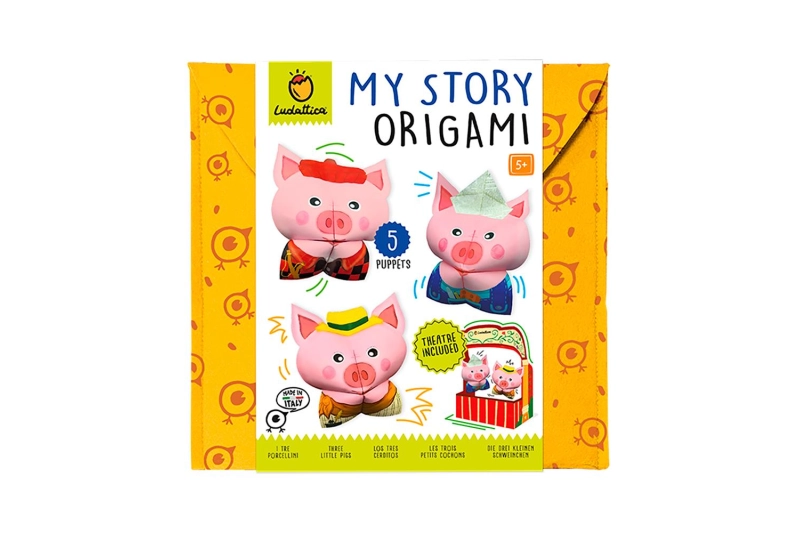 Els tres porquets Origami
