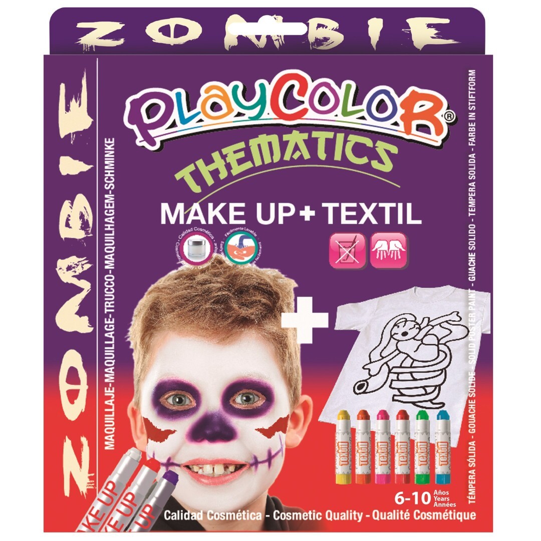 PLAYCOLOR MAQUILLATGE ZOMBIE + SAMARRETA