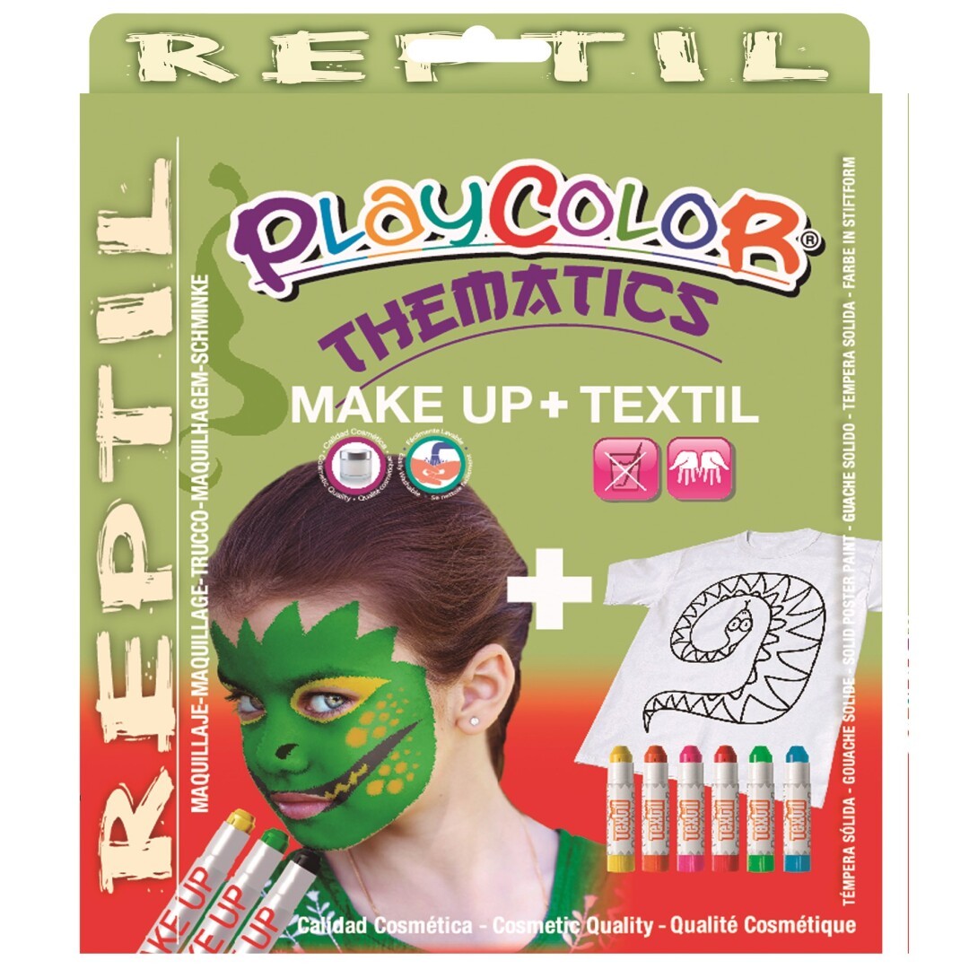 PLAYCOLOR MAQUILLATGE RÈPTIL + SAMARRETA