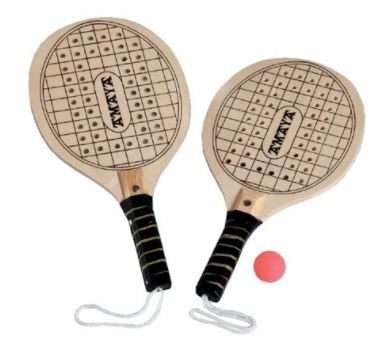 RAQUETA DE PLATJA DE FUSTA