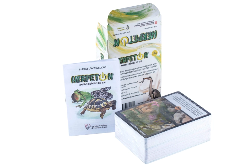 HerpetOn, el joc d'amfibis i rèptils de Catalunya
