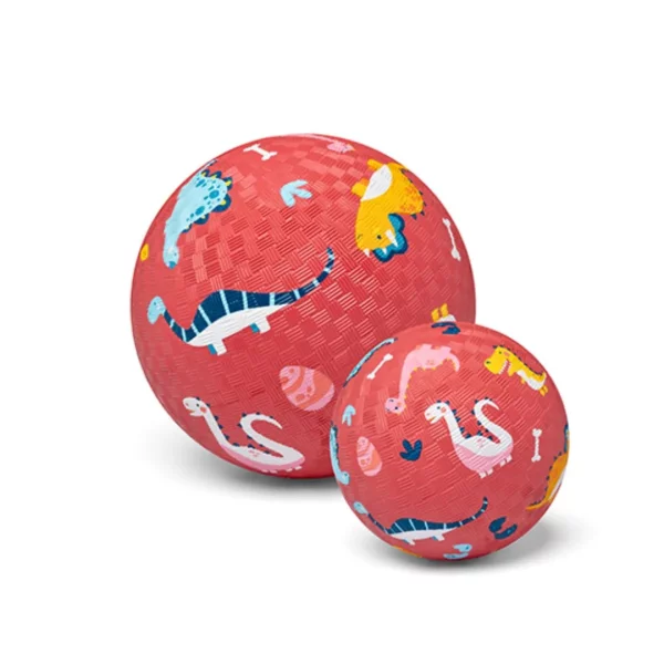 Pilota de cautxú dinosaures 18 cm