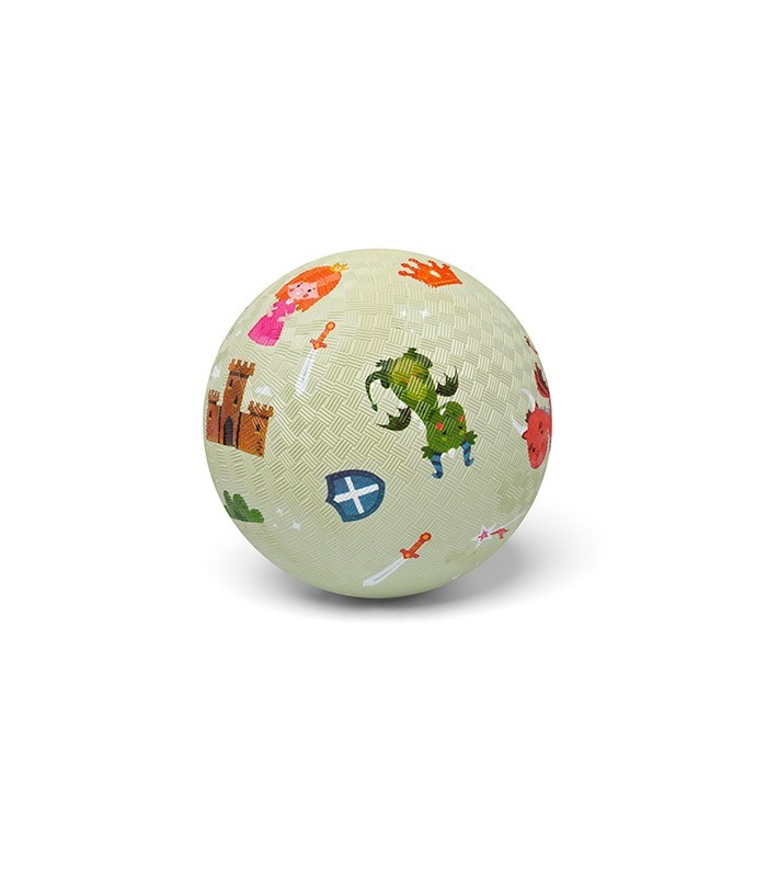 Pelota caucho dragones