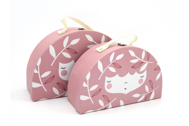 MALETES CARA FLOR ROSA