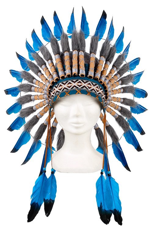 PENACHO DE PLUMAS INDIAS