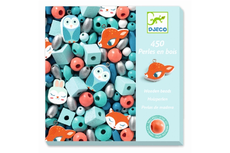 Perles de fusta animals