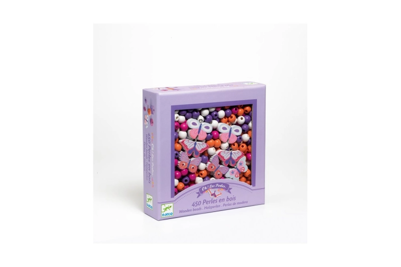Perles de fusta papallones