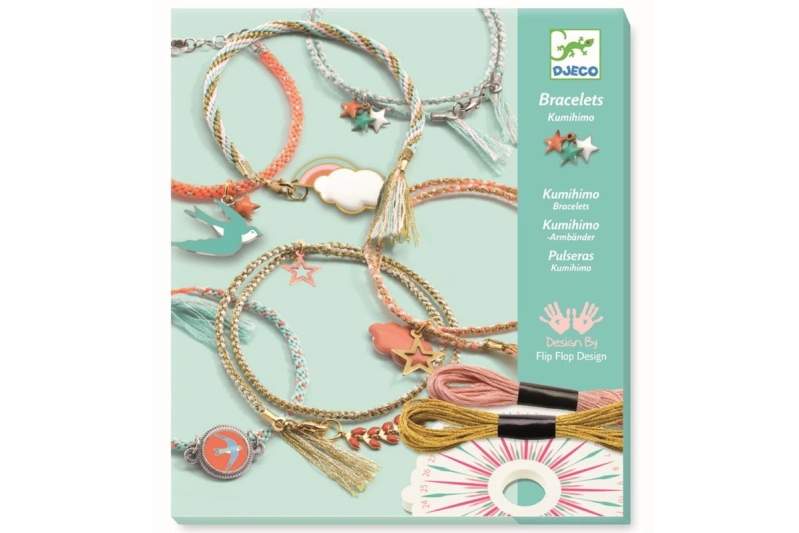 kit braçalets Kumihimo